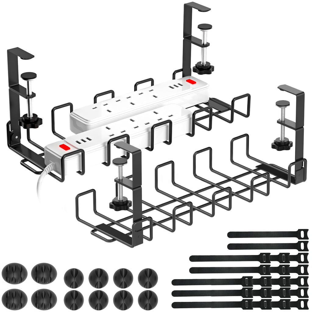 A simple package to organize your desk cables.